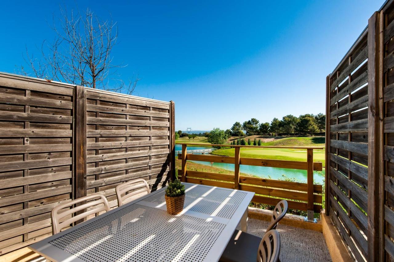 La Cabre D'Or - Duplex Avec Piscine Partagee Daire Cabriès Dış mekan fotoğraf